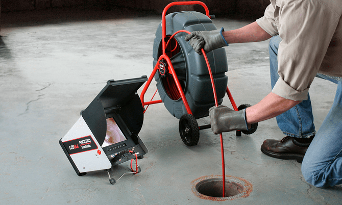 Video Pipe Inspection in Saverton